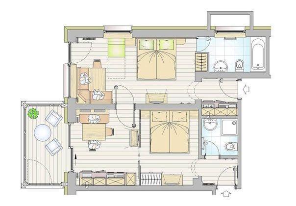 Apartments Chalet Ciufdlton Colfosco Phòng bức ảnh